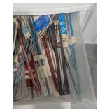 Mixed Craft Supply Storage Drawer Lot