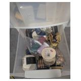 Mixed Craft Supply Storage Drawer Lot