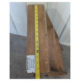 Wooden Folding Step Ladder Shelf