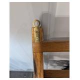Carved Wood Wall Shelf