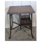 Vintage Wicker Fern Stand