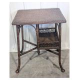 Vintage Wicker Fern Stand