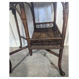 Vintage Wicker Fern Stand