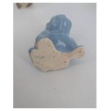 Vintage Ceramic Pin Cushions & Figurines Mixed Lot
