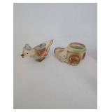 Vintage Ceramic Pin Cushions & Figurines Mixed Lot
