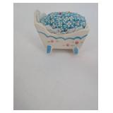 Vintage Ceramic Pin Cushions & Figurines Mixed Lot