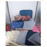 Assorted Fabric Cuts Mixed Lot