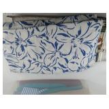 Tote of Mixed Fabric Remnants Estate Lot
