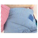Tote of Mixed Fabric Remnants Estate Lot