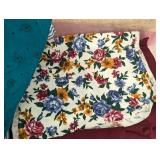 Tote of Mixed Fabric Remnants Estate Lot
