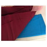 Tote of Mixed Fabric Remnants Estate Lot