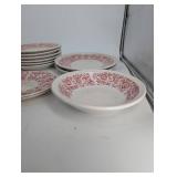 Vintage Syracuse China Pink Floral Dinnerware Set