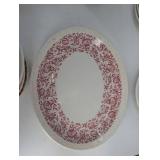 Vintage Syracuse China Pink Floral Dinnerware Set