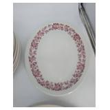 Vintage Syracuse China Pink Floral Dinnerware Set