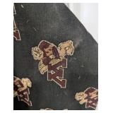 Reversible Woven Minnesota gophers Logo roll of fabric Black and Tan