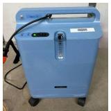 MSRP $2,000 RESPIRONICS EVERFLO Q 5 LPM (5 LITER/MINUTE) OXYGEN CONCENTRATOR W/OPI OXYGEN PURITY INDICATOR, RELIABLE CONTINUOUS-FLOW HOME OXYGEN THERAPY SYSTEM FOR COPD, EMPHYSEMA, HOSPICE, HOME HEALT