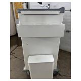 MSRP $8,000 PHOENIX LTC HEAVY-DUTY LOCKING MOBILE WORKSTATION – ELECTRONIC LOCK, TABLET MOUNT, 47" WIDE MULTI-DRAWER STORAGE CART, KEYS INCLUDED, PERFECT FOR MECHANICS, GARAGES, INDUSTRIAL SHOPS, WO