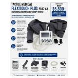 MSRP $5,800+ TACTILE MEDICAL FLEXITOUCH PLUS PD32-G3 LYMPHEDEMA COMPRESSION THERAPY SYSTEM, ARM, SHOULDER, & TRUNKS GARMENTS (RIGHT ARM & SIZE 3 TRUNKS), HOME PNEUMATIC LYMPHATIC DRAINAGE PUMP