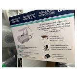 MSRP $250 NEW DRIVE MEDICAL PACIFICA ELITE PROFESSIONAL PISTON COMPRESSOR NEBULIZER SYSTEM – QUIET HIGH-EFFICIENCY RESPIRATORY THERAPY, COMPACT LIGHTWEIGHT PORTABLE, COMPLETE ACCESSORY KIT INCLUDED,