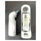 MSRP $650 BRAUN WELCH ALLYN THERMOSCAN PRO 6000 PROFESSIONAL DIGITAL INFRARED EAR THERMOMETER – FAST ACCURATE TYMPANIC TEMPERATURE READINGS, CHARGING CRADLE, PROBE COVER DISPENSER & PROBE COVERS