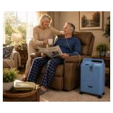 MSRP $2,000 RESPIRONICS EVERFLO Q 5 LPM (5 LITER/MINUTE) OXYGEN CONCENTRATOR W/OPI OXYGEN PURITY INDICATOR, RELIABLE CONTINUOUS-FLOW HOME OXYGEN THERAPY SYSTEM FOR COPD, EMPHYSEMA, HOSPICE, HOME HEALT