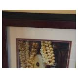 Lot of (2) Framed Contemorary Wall Art | Double Matte
