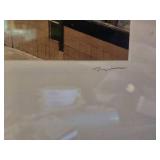 Lot of (2) Framed Contemporary Wall Art - Matted (One is of San Francisco, Signed)