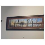 Wilderness Scene Framed Wall Art | Matted