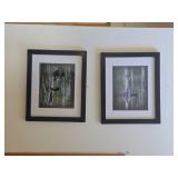 Loon theme Framed and Matted Wall Art
