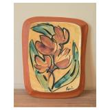 Ceramic Wall Décor - Karin - Signed
