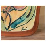 Ceramic Wall Décor - Karin - Signed