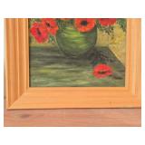 Painting - Rose - , Framed