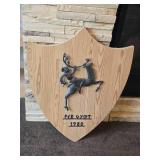 Decorative Wood Shield - Peer Gynt Scene