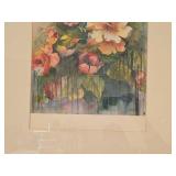 Painting - Flowers - Signed , Framed