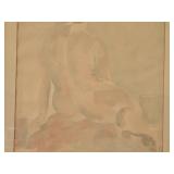 Art Work - Lady by Nancy - Signed , Framed