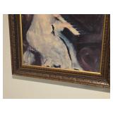 Painting - Lady at the Piano - Signed , Framed