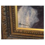 Painting - Lady at the Piano - Signed , Framed