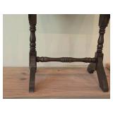 Vintage Wooden Sewing Stand Cabinet