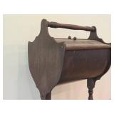 Vintage Wooden Sewing Stand Cabinet