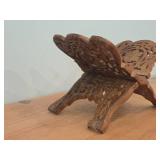 Handcarved Wooden Folding Book Stand