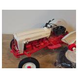 Vintage 1953 Ford Golden Jubilee Diecast Tractor with Replacement Wheel