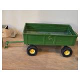 John Deere Diecast Collectibles - Farm Wagon + Dump Cart
