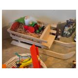 Christmas Ornaments - 1999 Santabear, Klingon Bird of Prey Star Trek The Next Generation - Flickering Lights, Wood Biplanes, Flying Elves, Assorted Castles, and more