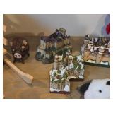 Christmas Ornaments - 1999 Santabear, Klingon Bird of Prey Star Trek The Next Generation - Flickering Lights, Wood Biplanes, Flying Elves, Assorted Castles, and more