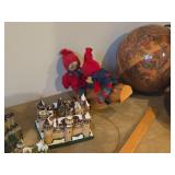 Christmas Ornaments - 1999 Santabear, Klingon Bird of Prey Star Trek The Next Generation - Flickering Lights, Wood Biplanes, Flying Elves, Assorted Castles, and more