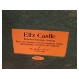 Lot of (2) Collectibles - Eltz Castle Rhineland-Palatinate Germany from the Enchanted Castles of Europe Danbury Mint, The Old Mill by Jane Hart from The Country Village Collection Danbury Mint