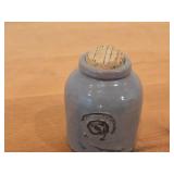 Hand-made Stoneware Jar with Cork Stopper