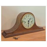 Vintage Sligh Mantle Clock with Key