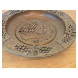 Handcarved Wooden Bowl 11 1/2"