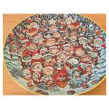 Lot of (5) by Bill Bell Cat theme Collector Plates